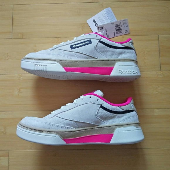 -NEW- Reebok Club C Stacked Sneakers - Picture 11 of 16